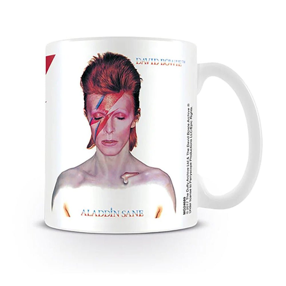 DAVID BOWIE デヴィッドボウイ - Aladdin Sane / マグカップ - PGS